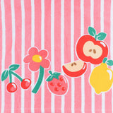Mayoral Pink Strawberries Poncho Towel