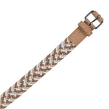 Mayoral Beige Plaited Buckle Belt