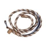 Mayoral Beige Plaited Buckle Belt