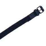 Mayoral Navy Blue Plaited Buckle Belt