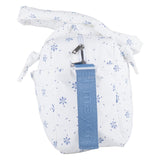 Mayoral White & Blue Floral Print Changing Bag