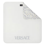 Versace Beige Barocco Printed Blanket