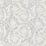 Versace Beige Barocco Printed Blanket