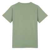 Versace Green T-Shirt With Gold Medusa Logo Print