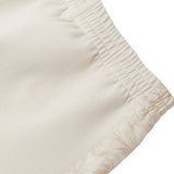 Versace Beige Jersey Shorts With Whisper Barocco Trims