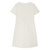 Versace Beige Dress With Gold Medusa 95 Hardware