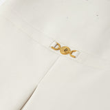 Versace Beige Dress With Gold Medusa 95 Hardware