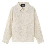 Versace Beige Whisper Barocco Shirt