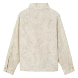 Versace Beige Whisper Barocco Shirt