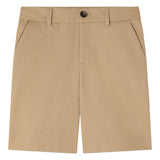 Versace Beige Cotton Logo Label Shorts