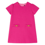 Versace Pink Milano Jersey Dress