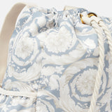 Versace White All-Over Barocco Print Backpack