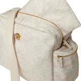 Versace Beige Barocco Print Changing Bag