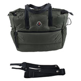 Moncler Green Logo Diaper Bag