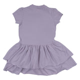 Moncler Lilac Tiered Dress