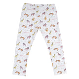 Moncler White Animal Print Legging Set