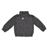 Moncler Grey Hilmi Jacket with Tricolour Trim
