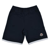 Moncler Navy Blue Shorts