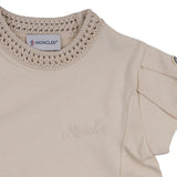 Moncler Beige Cotton Jersey Dress