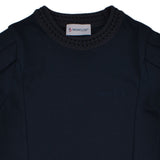 Moncler Navy Cotton Jersey Dress