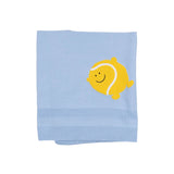 Stella McCartney Blue Knit Blankets With Tennis Ball Motifs