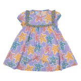 Stella McCartney Purple Starfish Print Dress