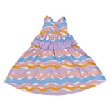 Stella McCartney Purple & Orange Fish Applique Dress