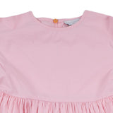 Stella McCartney Pink Embroidered Ruffled Dress