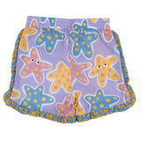 Stella McCartney Lilac Starfish Print Sweat Shorts