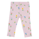 Stella McCartney Pink Floral Print Leggings