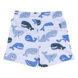 Stella McCartney Whale Print Jersey Top And Shorts Set