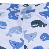 Stella McCartney Whale Print Jersey Top And Shorts Set
