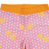 Stella McCartney Multicolor Cotton-Blend Heart Print Leggings