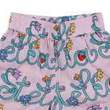 Stella McCartney Pink Vine Print Shorts