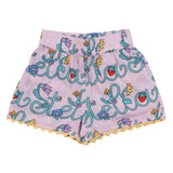Stella McCartney Pink Vine Print Shorts