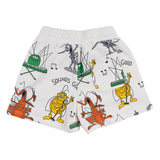 Stella McCartney Off White Organic Cotton Bug Band Sweatshorts