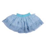 Stella McCartney Blue Tiered Tulle Mini Skirt