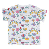 Stella McCartney Ivory Cotton Jersey Floral T-Shirt