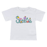 Stella McCartney White Cotton Printed T-Shirt