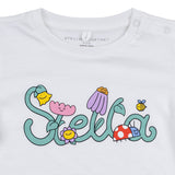 Stella McCartney White Cotton Printed T-Shirt