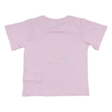 Stella McCartney Pink Cotton Ladbird Logo Print T-Shirt