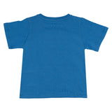 Stella McCartney Blue Cotton Varsity Logo T-Shirt
