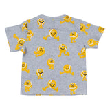 Stella McCartney Grey Tennis Ball Print T-Shirt