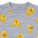 Stella McCartney Grey Tennis Ball Print T-Shirt