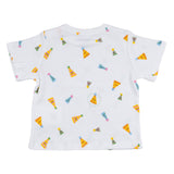 Stella McCartney White Ice Cream Print T-Shirt