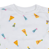 Stella McCartney White Ice Cream Print T-Shirt