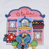 Stella McCartney White Hotel Graphic T-Shirt