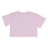 Stella McCartney Pink Vine Cropped Graphic T-Shirt