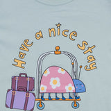 Stella McCartney Grey T-Shirt With Graphic Print On The Front