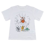 Stella McCartney White Bug Band Graphic T-Shirt
